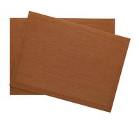 Lot de 2 sets de table synthétique 33x46 cm TAKAO marron Terre cuite