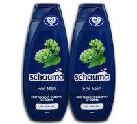 Lot de 2 shampoings Schauma For Men - 2 x 400 ml