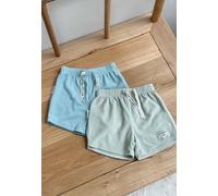 Lot De 2 Shorts Enfant En Éponge Cayo Coco Bleu 6A