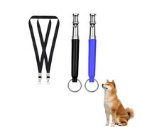 Lot de 2 Sifflets pour Chien Rütter Rückruf,Sifflet pour Chien Silencieux à Haute Fréquence,Sifflet Ultrason Chien Anti Aboiement,Aides à L'éducation pour Chiens,Sifflet D'aide au Rappel pour Chiens