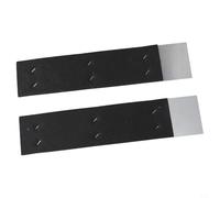 Lot de 2 silencieux réducteurs de bruit pour gouttières de pluie avec métal réglable et avant en coton doux pour minimiser efficacement le bruit de goutte à goutte (6,6 cm)