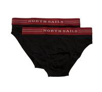 Lot de 2 slips bipack sous-vêtements élastiques visibles article NORTH SAILS NS0