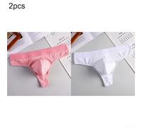 Lot de 2 Slips String Homme Coton Stretch Confortable | 95% coton naturel, 5% élasthanne, offre un stretch 4 directions pour une pour liberté totale de mouvement