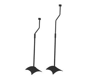 Lot de 2 socles de haut-parleur universels en métal AVF noirs