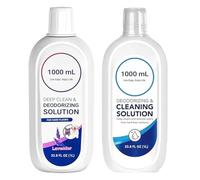 Lot De 2 Solutions De Nettoyage De Sol 1 L, Recharge De Détergent, Compatible Avec Tineco Floor One S7 S6 S5 S3 Toutes Séries Les Aspirateurs Secs Et Humides