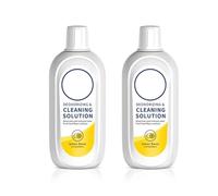 Lot de 2 solutions de nettoyage de sol compatibles avec Tineco Floor One S5/S3/IFLOOR3/IFLOOR2/IFLOOR2/IFLOOR saveur citron 500 ml