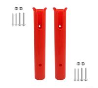 Lot de 2 solutions de rangement pour canne à pêche pour bateaux conçues pour maintenir fermement les cannes à pêche pendant les voyages dans les eaux intérieures et côtières pour les zones de pêche