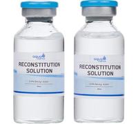 Lot de 2 solutions de reconstitution - 30 ml - Solution ultra propre dans des flacons en verre de qualité supérieure | Fabriqué aux États-Unis
