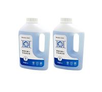 Lot de 2 solutions nettoyantes for vitres, compatibles avec les robots Ecovacs Winbot W1/W2 Pro/W920/W850, liquide nettoyant sans traces, formule concentrée 1000ml