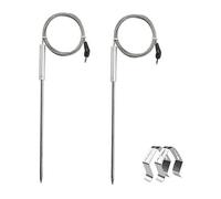 Lot de 2 sondes a viande pour Thermopro TP20 et TP17, avec 2 clips de fixation pour sonde de barbecue