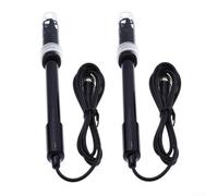 Lot de 2 sondes de capteur de pH compatibles avec Arduino pour mesurer les niveaux de pH de 0 à 14 dans la recherche et pour l'expérimentation