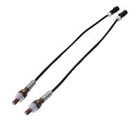 Lot de 2 sondes lambda pour Focus Fusion Fiesta V To-urneo Ma-zda 2 Sondes lambda avant et après CAT 250-24001 1673972 Sonde de régulation avant catalyseur et sonde de diagnostic après capteur