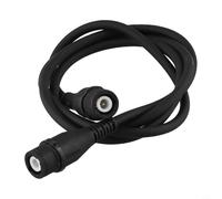 Lot de 2 sondes mâles BNC-BNC RG58 50 Ohm Câble coaxial 100 cm de longueur pour oscilloscopes, compatible avec équipement électronique