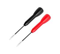 Lot de 2 sondes polyvalentes de 2 mm pour test de circuit, multimètre, sonde de perçage sur circuit