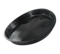 Lot de 2 soucoupes en plastique PP BPA pour pots de fleurs d'intérieur pour gérer le drainage de l'eau et soutenir la routine quotidienne d'entretien des plantes (25,4 cm)