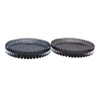 Lot de 2 soucoupes Rondes en Verre pour Bougie - Gris Clair et foncé - Dimensions H x Ø Environ 1,5 x 10 cm - Gris