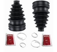 (Lot de 2) Soufflet de Cardan Universel avec Graisse et Collier compatible pour Tous Véhicules