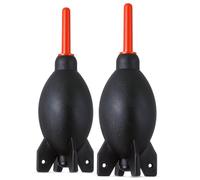 Lot de 2 souffleurs d'air puissants fusée, dépoussiéreur pour appareil photo reflex numérique, nettoyeur de poussière pour appareil photo reflex numérique, lentille rouge, capteur, filtre à eau