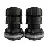 Lot de 2 soupapes de vidange de piscine pour filtre à sable, 1,5/2", pièces de rechange pour filtre à sable, accessoires de piscine pour valve de vidange, système de filtre à sable, vis de vidange