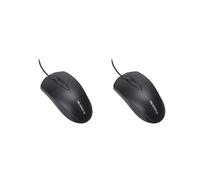 Lot de 2 souris de jeu optique USB 1000 DPI 3 boutons pour ordinateur portable PC
