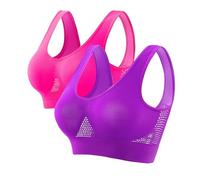 Lot de 2 Soutien-Gorge Femme Minimiseur Bra Comfortable sans Armature Couverture Complète Grande Taille Soutiens-Gorge Classiques Forte Poitrine Push Up Brassiere Pas Cher Soutien Gorge Soldes