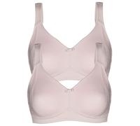 Lot de 2 Soutien-gorge minimiseur Milano Susa 8193 95-115 B-F Noir et Nude