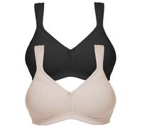 Lot de 2 Soutien-gorge sans armature Cappuccino avec couleur div 7077 Topsy Susa
