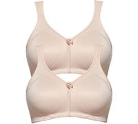 Lot de 2 Soutien-gorge sans armature grande taille Cappuccino 9756 Topsy Susa
