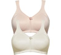 Lot de 2 Soutien-gorge sans armature grande taille Cappuccino 9756 Topsy Susa