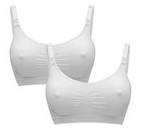 Lot de 2 soutiens-gorge allaitement blanc - xl