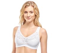 Susa Soutien-gorge à armatures femme 27931 Opaque Blanc/Noir 105C – Lot de 2