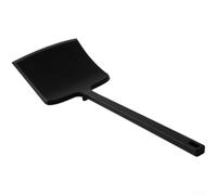 Lot de 2 spatules de cuisson en silicone avec tête large de 13 cm et poignée antidérapante, résistante à la chaleur jusqu'à 230 °C pour retourner les crêpes, pizzas, bœuf et autres aliments, rangement