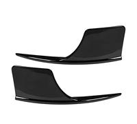 Lot de 2 Spoilers de séparation de Pare-Chocs Avant en Plastique ABS Noir Brillant, Ajustement Parfait, Installation Facile pour Mercedes Classe GLB X247 AMG Line 2020 et