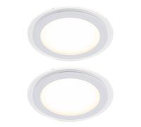 Lot de 2 spots LED encastrables design 7,5 W Spot mural Plafonnier blanc Paulmann 927.05