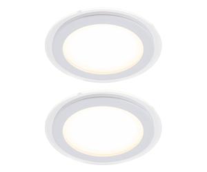 Lot de 2 spots LED encastrables design 7,5 W Spot mural Plafonnier blanc Paulmann 927.05