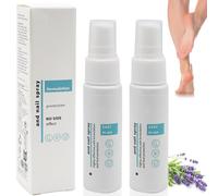 Lot de 2 sprays anti-champignons pour les pieds et les ongles - Spray anti-mycose pour les ongles et les pieds - Lutte contre les odeurs - Spray réparateur d'ongles - Spray anti-mycose des ongles