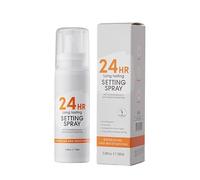 Lot de 2 sprays de fixation hydratants pour maquillage - 100 ml - Application fine et légère - Tenue 24 h - Huile contrôlée - Hydrate pour une surface de maquillage lisse et confortable
