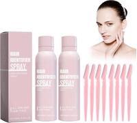 Lot De 2 Sprays D'identification Des Cheveux Pour Rasage Du Visage, Hair Identifier Spray For Face Shaving, Spray D'identification Des Cheveux Pour La Dermaplaning, Sans Irritation[Z2263]