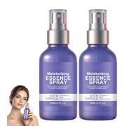 Lot de 2 sprays essentiels hydratants pour le visage, brume hydratante pour le visage avec céramides NP, glycérine et calendula, brume de soin de barrière, spray essence rafraîchissant