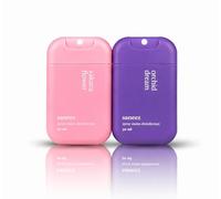 Lot de 2 Sprays Mains Désinfectants 30 ml - Format Pocket - Sans Rinçage - Parfum (Orchid/Sakura) - Gel Hydroalcoolique Portable - Idéal Sac, Voyage & Quotidien