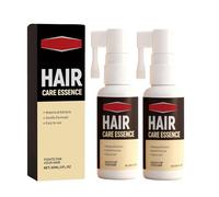 Lot de 2 sprays noircissants pour la croissance des cheveux - 30 ml - Huile de croissance naturelle - Traitement du cuir chevelu et des racines - Après-shampoing anti-chute - Pour la perte de racines