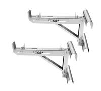 Lot de 2 stabilisateurs d'échelle d'extension pour toit, gouttière, aile, mur, échelle