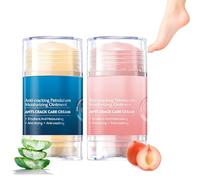 Lot de 2 Stick Réparateur pour Talons Gercés - Crème Pieds Très Secs et Crevassés, Hydratante et Nourrissante, Soin Réparateur Anti-Fissures
