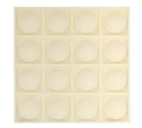 Atmosphera Créateur d'intérieur - Lot de 2 Stickers Ronds "Oren" 50x50cm Beige Beige
