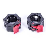 Lot de 2 stops disque haltère Pure2Improve Noir 50 mm Unisex