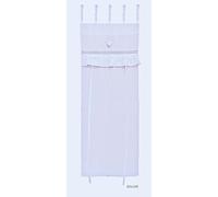Lot de 2 Stores Enrouleurs Broderie Dentelle 60x160cm_Valentine Blanc Cassé