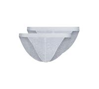 Lot de 2 String Homme Cotton Rib Skiny 080693 2-6 en quatre couleurs