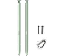 Lot de 2 stylets de rechange pour Galaxy Note 20 Note 20 Ultra 5G (sans Bluetooth) Vert