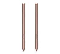 Lot de 2 stylets de rechange pour Galaxy Tab S6 Lite/S7/S8/S9 S pour Samsung Galaxy Tab S9/S8/S7/S6 Lite + 5 pointes/pointes (sans Bluetooth) (Bronze)