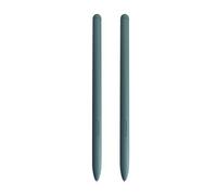 Lot de 2 stylets de rechange pour Galaxy Tab S6 Lite/S7/S8/S9 S pour Samsung Galaxy Tab S9/S8/S7/S6 Lite + 5 pointes/pointes (sans Bluetooth) (vert)